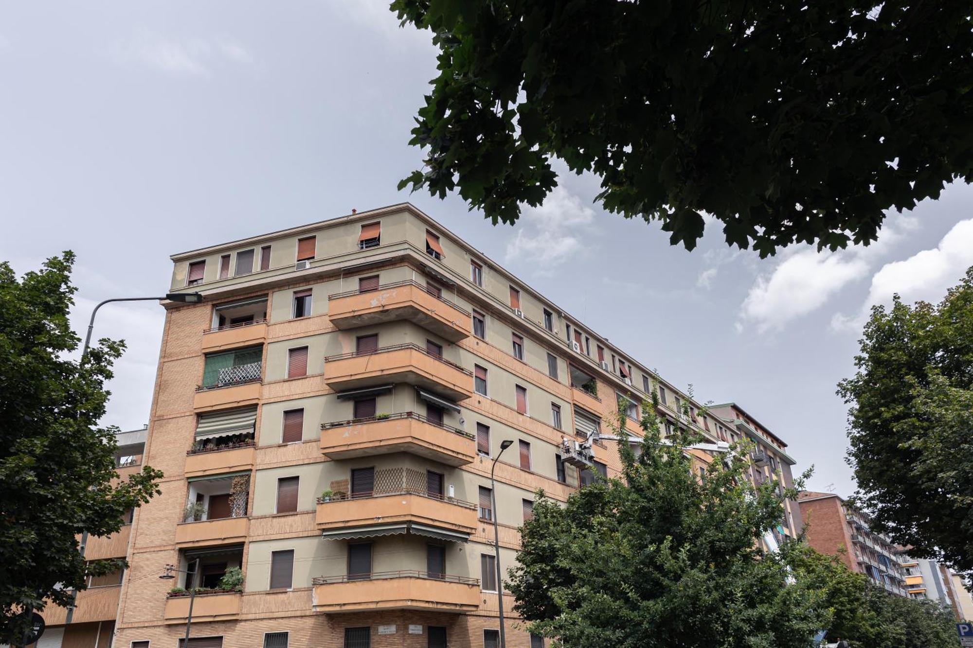 ミラノElegante Bilocale In De Angeli - Piazzale Sienaアパートメント エクステリア 写真
